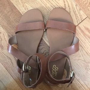 Franco Sarto Leather Sandal